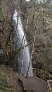 Fervenza de Augacaída e Castro de Marce