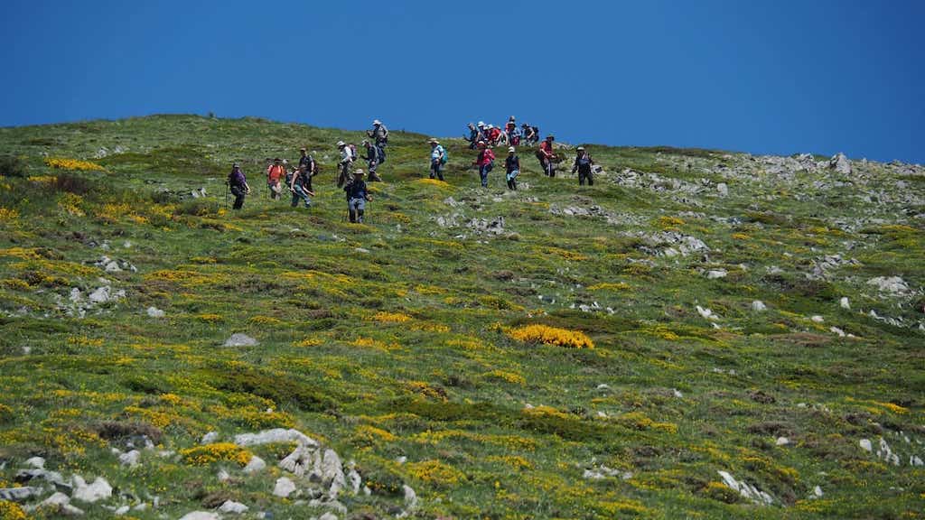 Ascenso a Peña Ten