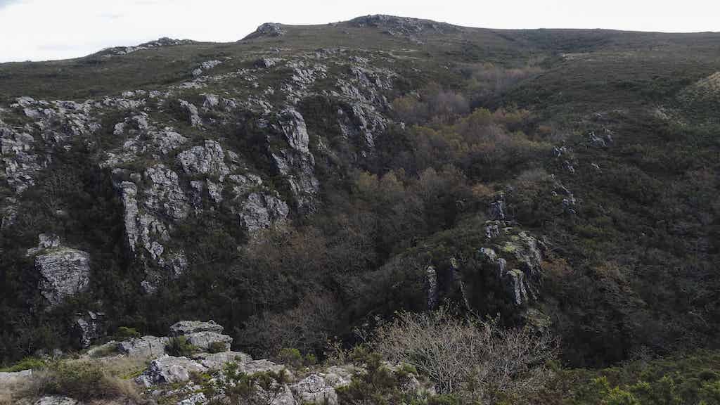 Serra do Candán. Neveiras de Fixó